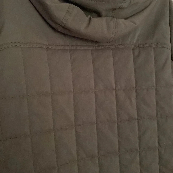Prana Mens sz S jacket brown hooded and quilted thick warm jacket adjustable - Picture 9 of 9